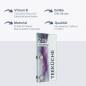 Preview: Tuerschild VITRUM B Glasschild Beschilderung fuer Buero 170 90 mm